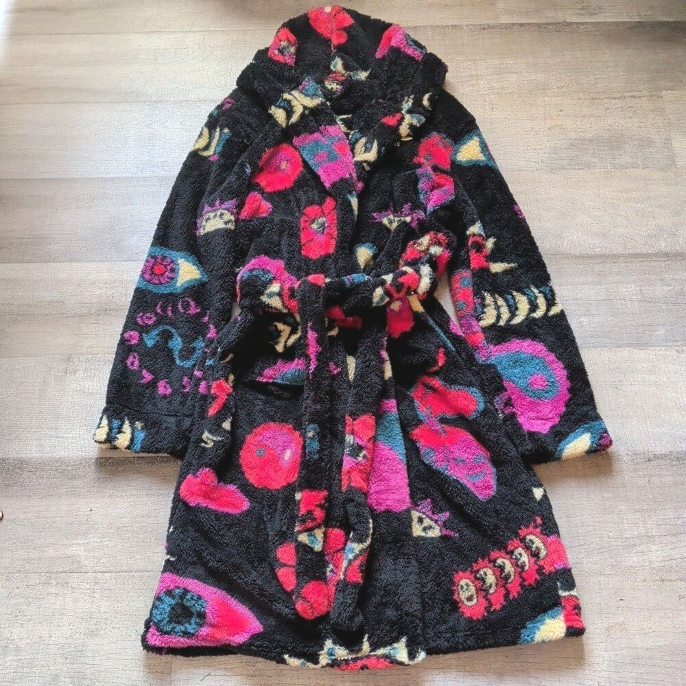 EDC Las Vegas Hotel VIP Exclusive Bathrobe with Electric Daisy Design M/L